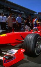 Schumacher crash Silverstone 1999
