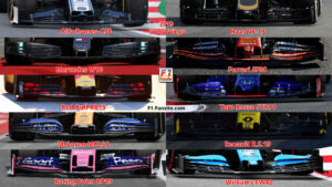 2019 frontwings f1 cars