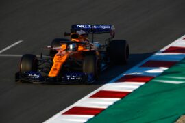 Carlos Sainz McLaren testing Catalunya F1/2019