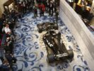 Kevin Magnussen, Haas F1 Team, Presenter Nicki Shields, William Storey, CEO Rich Energy, Guenther Steiner, Team Principal, Haas F1 and Romain Grosjean, Haas F1 Team