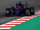 Alex Albon of Scuderia Toro Rosso and Thailand during day four of F1 Winter Testing at Circuit de Catalunya on February 21, 2019