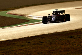Daniil Kvyat driving the (26) Scuderia Toro Rosso STR14 Honda on track during day two of F1 Winter Testing at Circuit de Catalunya on February 27, 2019