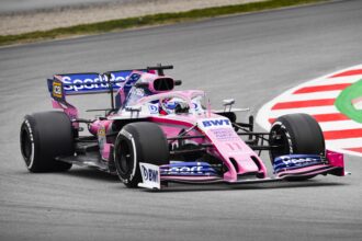 Sergio Perez, Racing Point RP19 Katalonien testet F1 / 2019