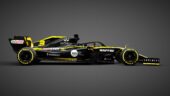 2019 Renault RS19 F1 car launch pictures