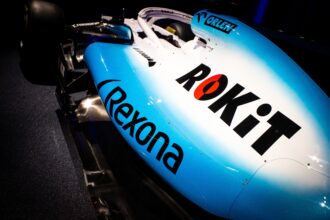 ROKiT이 진입합니다 F1 윌리엄스 레이싱 타이틀 파트너