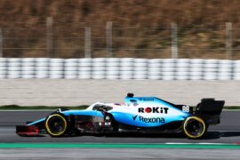 Robert Kubica (POL) Williams Racing FW42. Formula One Testing, Day 2, Wednesday 27th February 2019. Barcelona, Spain.