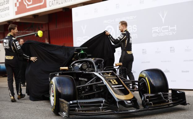 2019 Haas VF-19 F1 car launch pictures 1 2019 Haas VF-19 F1 car launch pictures