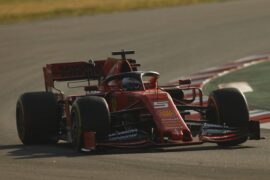 Sebastian Vettel, Ferrari SF90 during the Barcelona February testing II at Circuit de Barcelona-Catalunya on February 27, 2019