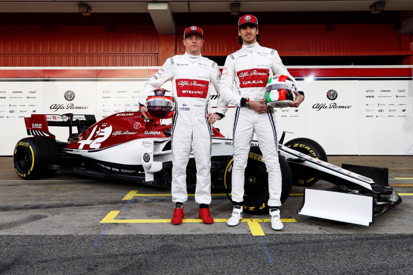 19 Alfa Romeo Racing C38 F1 Car Launch Pictures