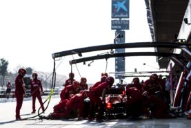 Sebastian Vettel Ferrari testing at Catalunya F1/2019