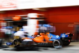Carlos Sainz McLaren testing at Catalunya F1/2019