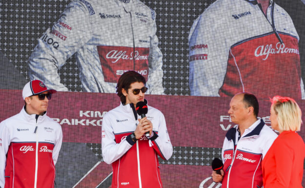 Vasseur wants 'podiums' for Alfa Romeo 1 Vasseur wants 'podiums' for Alfa Romeo