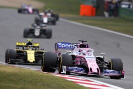 Sergio Perez, Racing Point RP19 Chinese GP F1/2019