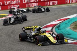 Nico Hulkenberg (GER) Renault F1 Team RS19. Chinese Grand Prix, Sunday 14th April 2019. Shanghai, China.