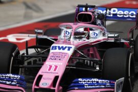 Sergio Perez, Racing Point RP19 Chinese GP F1/2019