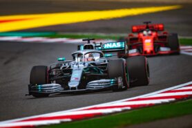 Hamilton: Ferrari still 'at eye level'