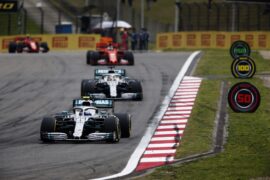 Formula One - Mercedes-AMG Petronas Motorsport, Chinese GP 2019. Lewis Hamilton, Valtteri Bottas