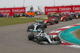 Formula One - Mercedes-AMG Petronas Motorsport, Chinese GP 2019. Lewis Hamilton, Valtteri Bottas, Ferrari & Red Bull.