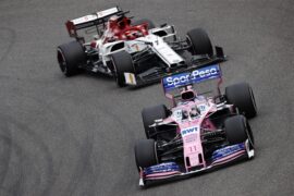 Sergio Perez, Racing Point RP19 Chinese GP F1/2019