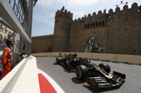 Romain Grosjean, Haas VF-19, 2019 Azerbaijan F1 GP