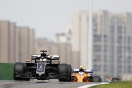 Romain Grosjean Haas & Lando Norris McLaren Chinese GP F1/2019