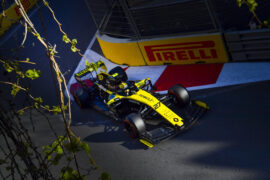 Nico Hulkenberg, Renault R.S. 19 during the 2019 Azerbaijan GP at Baku City Circuit on April 26, 2019 in Baku City Circuit, Azerbaijan. (Photo by Jerry Andre / Sutton Images)