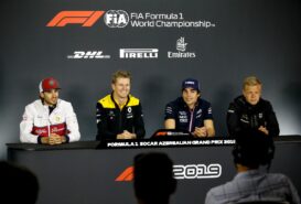 Drivers press conference 2019 Azerbaijan F1 GP
