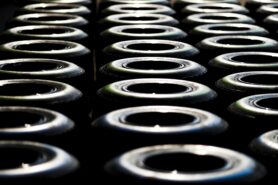 Pirelli tyres during the Chinese GP at Shanghai International Circuit on April 11, 2019 in Shanghai International Circuit, China.