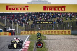 Nico Hulkenberg Renault & Kimi Raikkonen Alfa Romeo Racing Chinese HP F1/2019