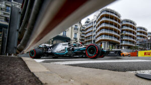 Lap times 1st free practice 2019 Monaco F1 GP