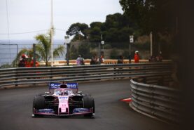 Perez shaken after Monaco marshal near-miss