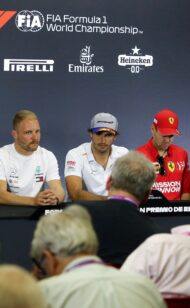 Comentários do motorista após o treino de sexta-feira na Espanha