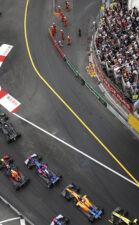 2019 Monaco Grand Prix Timelapse Animation
