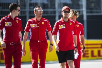 Binotto "satisfeito" com Vettel