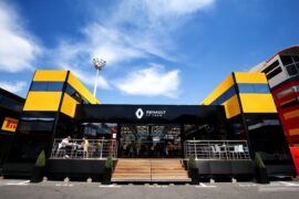 The new Renault F1 Team motorhome. French Grand Prix, Thursday 20th June 2019. Paul Ricard, France.