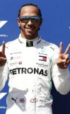 Lewis Hamilton meets the Petronas Motorsports Interns