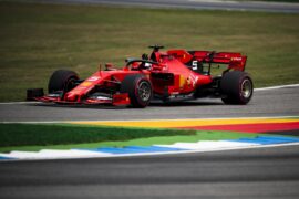 Sebastian Vettel, Ferrari SF90, Hockenheim 2019 German F1 GP credit: @Scuderia Ferrari Press Office