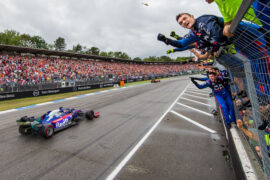 Daniil Kvyat during the F1 Grand Prix of Germany at Hockenheimring on July 28, 2019 (Photo by Peter Fox/Getty Images)