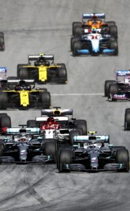 Animasi timelapse 2019 Austria F1 GP