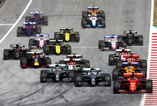 Animierter Zeitraffer 2019 Österreich F1 Grand Prix von Abu Dhabi eröffnet.