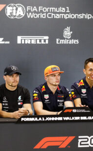 Quinta-feira Drivers Press Conference 2019 Belga F1 GP