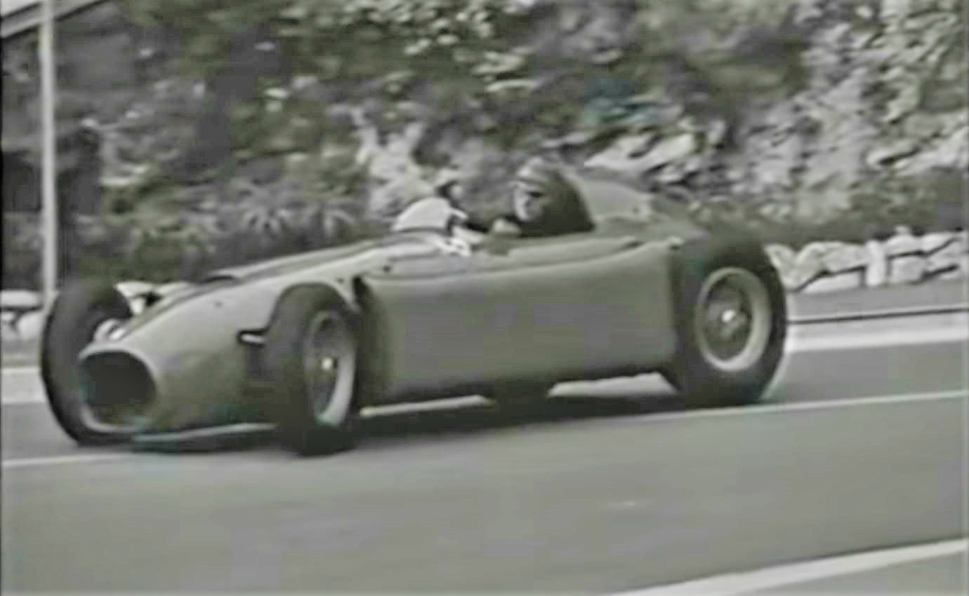 Fangio Onboard Footage at Monaco 1956