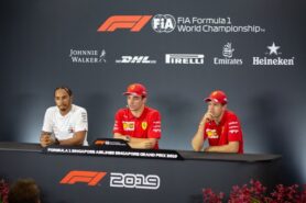 2019 Singapore F1 GP Quali Press Conference
