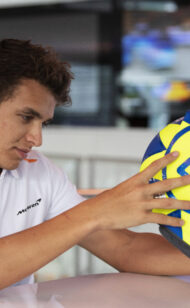 Is Valetino Rossi also fan of Lando Norris?