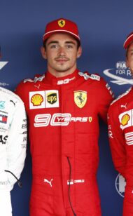 Leclerc 'happy' if Ferrari keeps Vettel