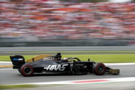 Haas splits with title sponsor