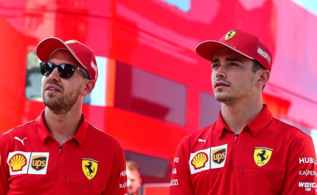 Vettel can't say if Leclerc best ever teammate 1 Vettel not saying if Leclerc best ever teammate