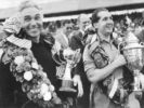 Alberto Ascari avec thropy
