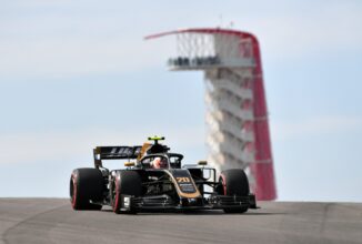 ОСТИН, ТЕХАС - 02 ноября 2019 года: Кевин Магнуссен, Haas VF-19, во время Гран-при США Формулы-02 2019 года на трассе Circuit of the Americas в Остине, штат Техас, США. (Фото Марка Саттона / LAT Images)