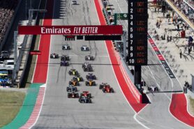 2019 US F1 GP Animated Timelapse
